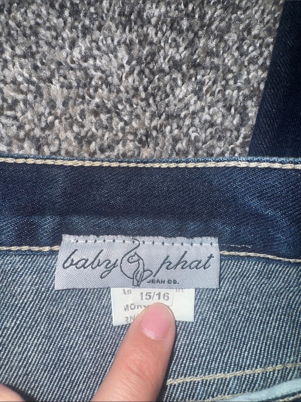Baby Phat Embroidered Jeans VTG - Picture 7 of 8